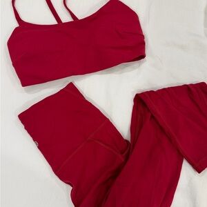 lululemon athletica Red Bandeau